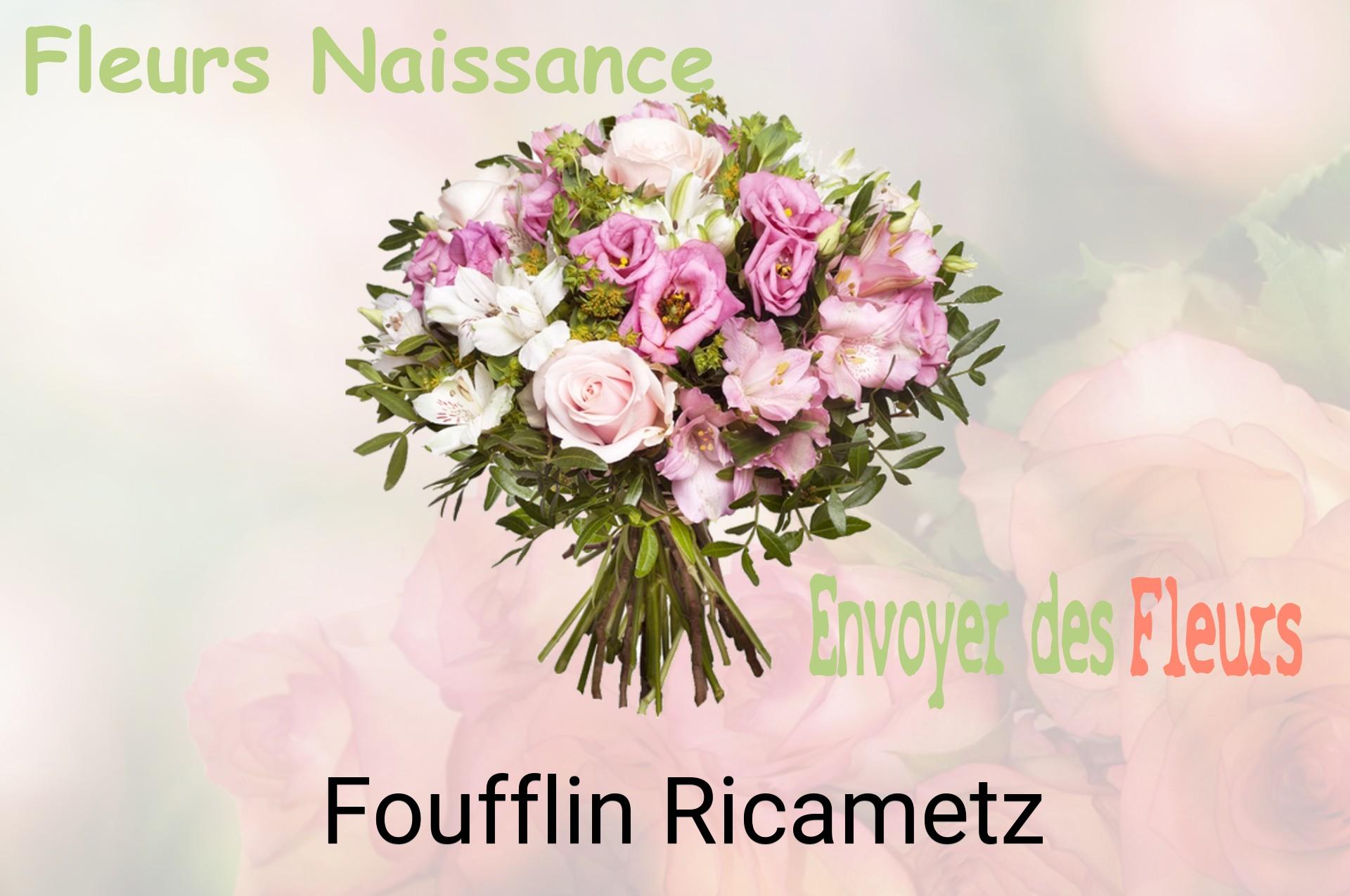 Bouquet de fleurs de naissance livré à Foufflin-Ricametz